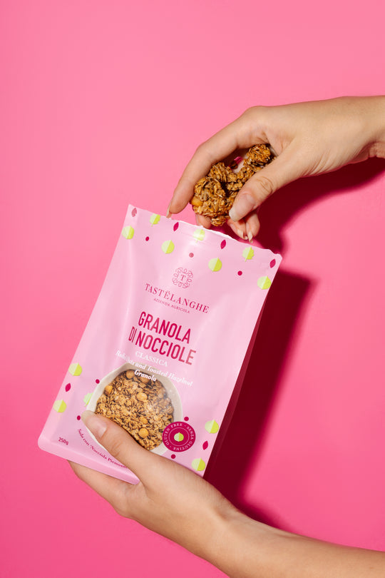 3 confezioni di Granola di Nocciole Piemonte IGP (250g) - Tastëlanghe Azienda Agricola