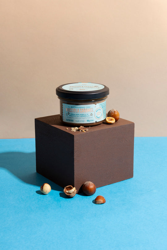 1 vaso di Crema di Nocciole Piemonte IGP delle Langhe (100g) - Tastëlanghe Azienda Agricola