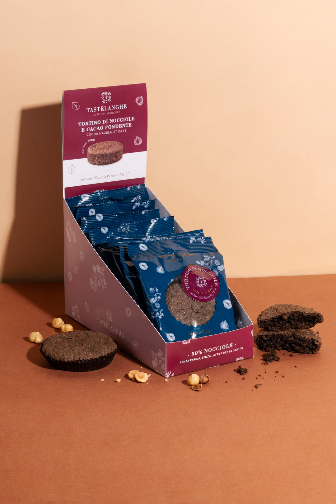 Tortino di Nocciole Tastëlanghe (Box 10 pezzi) - Tastëlanghe Azienda Agricola
