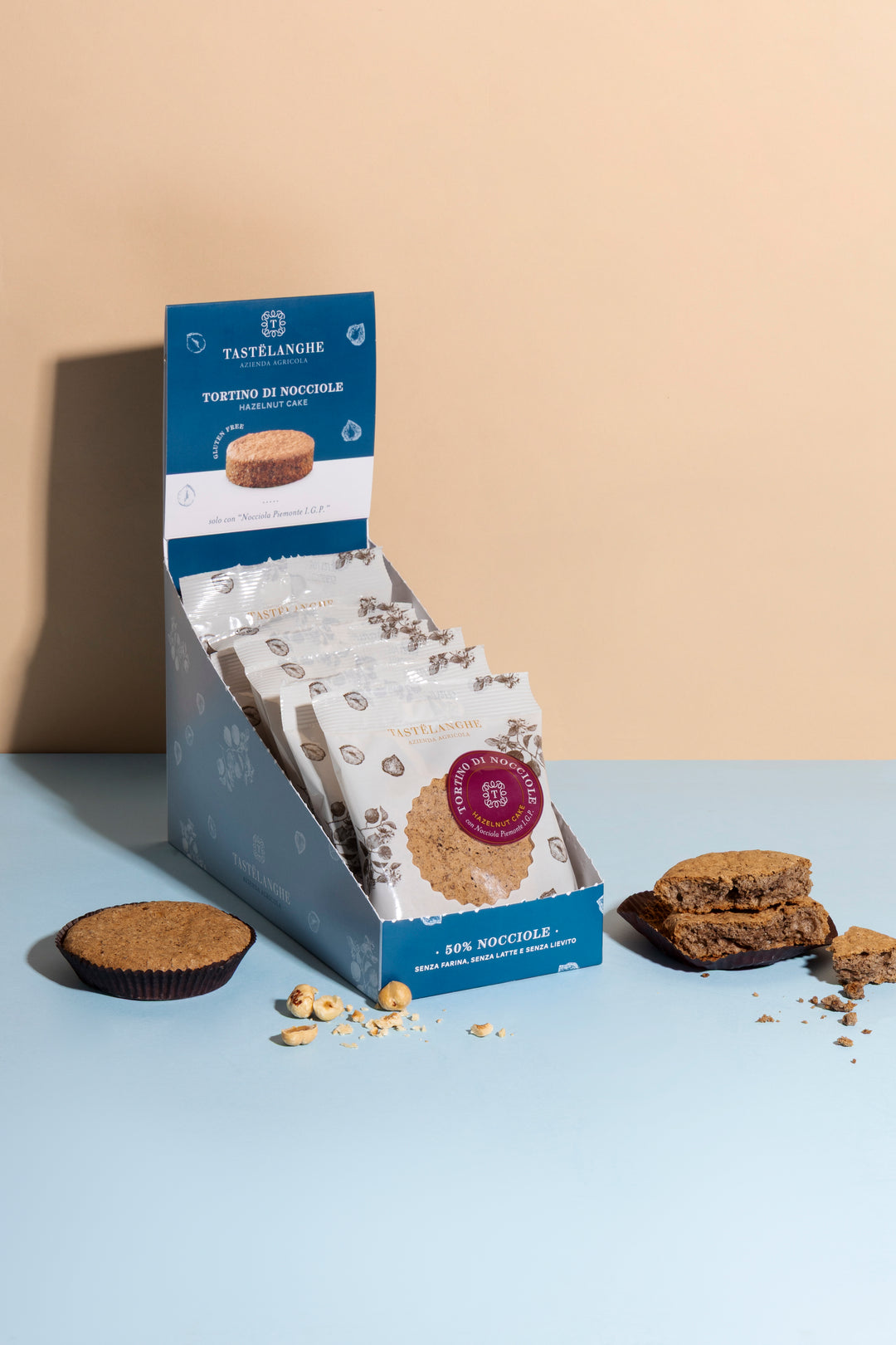 Tortino di Nocciole Tastëlanghe (Box 10 pezzi) - Tastëlanghe Azienda Agricola