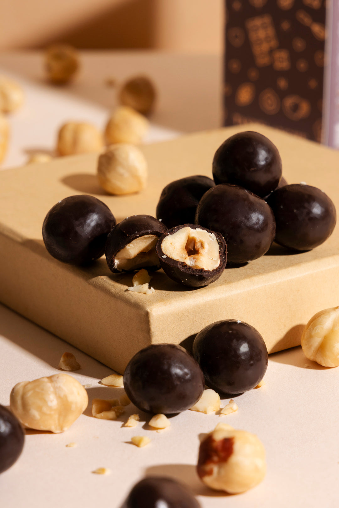 4 confezioni di Nocciola Piemonte IGP "Tostata" ricoperta di cioccolato - Gusti assortiti - Tastëlanghe Azienda Agricola