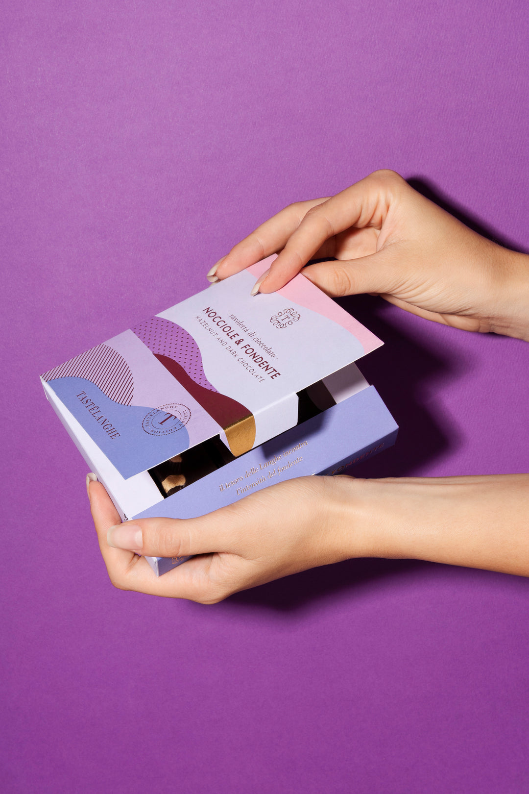 4 Tavolette di Cioccolato con Nocciola Piemonte IGP Intera | Gusti a scelta - Tastëlanghe Azienda Agricola