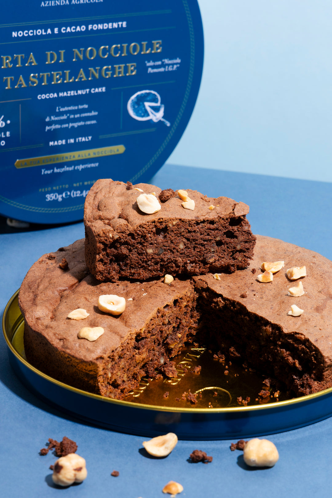 BOX Torta di Nocciole Tastëlanghe + Crema di Nocciole + Confezione Nocciole "Tostate" - Tastëlanghe Azienda Agricola