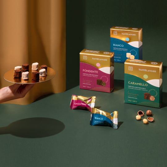 3 Tartufi Dolci Al Cioccolato con Nocciola Piemonte IGP - Tastëlanghe Azienda Agricola