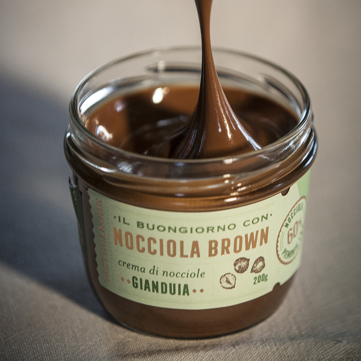 3 vasi di Crema di Nocciole Piemonte IGP delle Langhe (200g) - Tastëlanghe Azienda Agricola