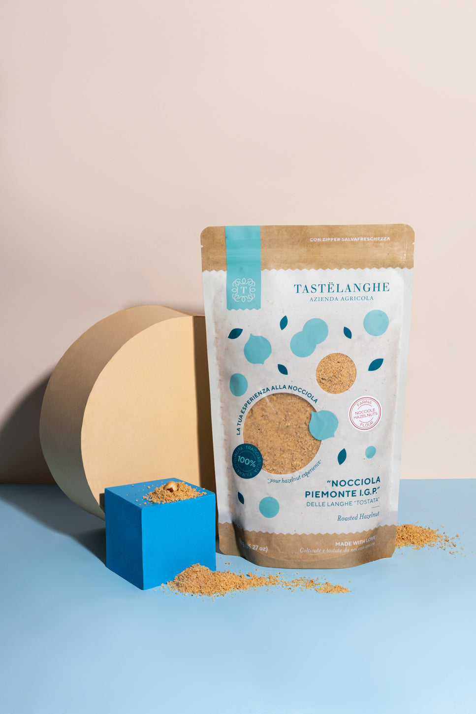 1 paquet de "farine" de Noisettes du Piémont IGP (1Kg)