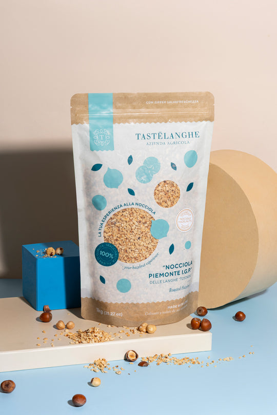1 pack of Piedmont Hazelnut PGI "grain" (1Kg)
