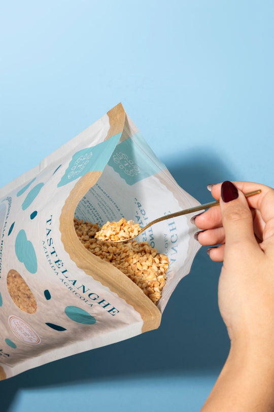 1 pack of Piedmont Hazelnut PGI "grain" (1Kg)