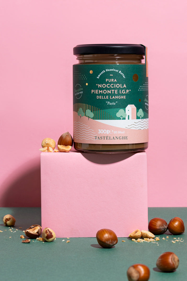 2 Jars of 100% Piedmont PGI Hazelnut Paste | 300g