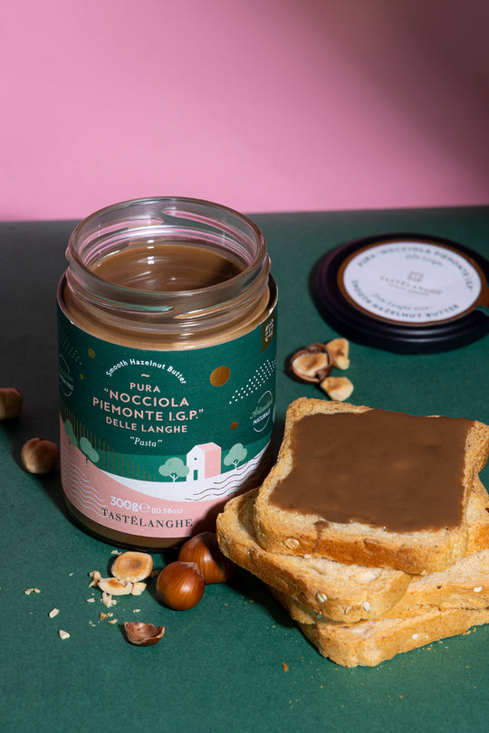 2 Jars of 100% Piedmont PGI Hazelnut Paste | 300g