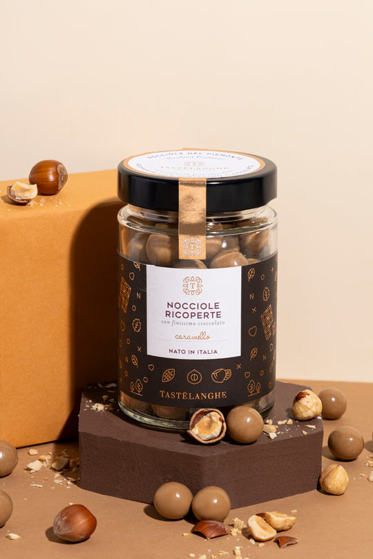 Piedmont PGI hazelnut covered with chocolate (200g)