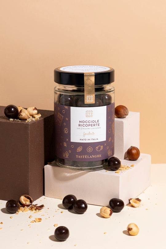 Piedmont PGI hazelnut covered with chocolate (200g)