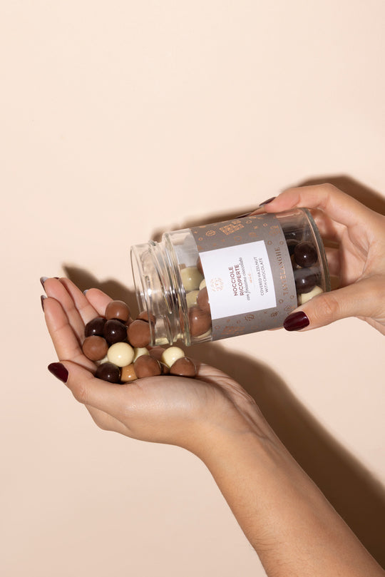 Piedmont PGI hazelnut covered with chocolate (200g)