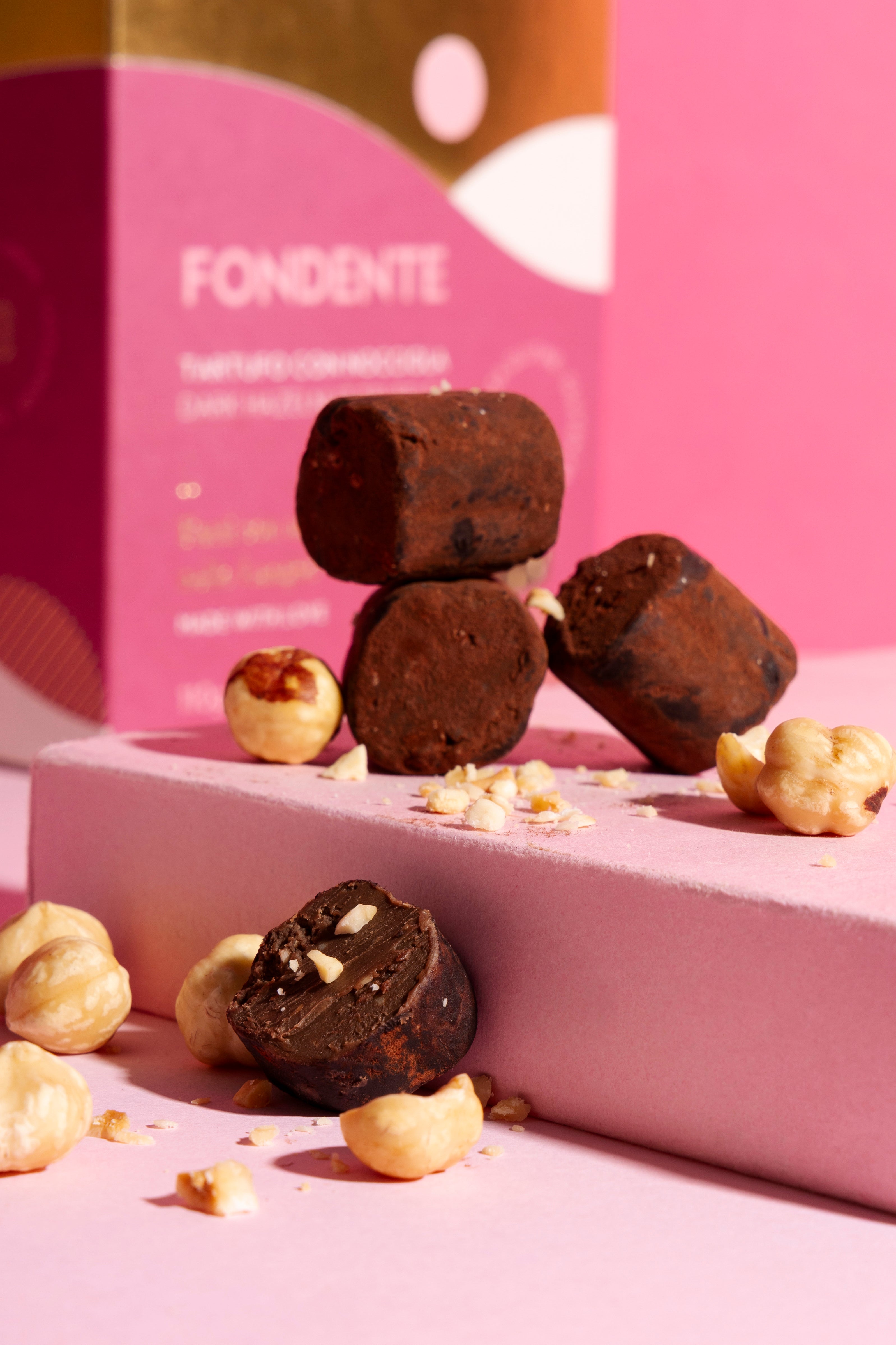 3 Tartufi Dolci Al Cioccolato con Nocciola Piemonte IGP - Tastëlanghe Azienda Agricola