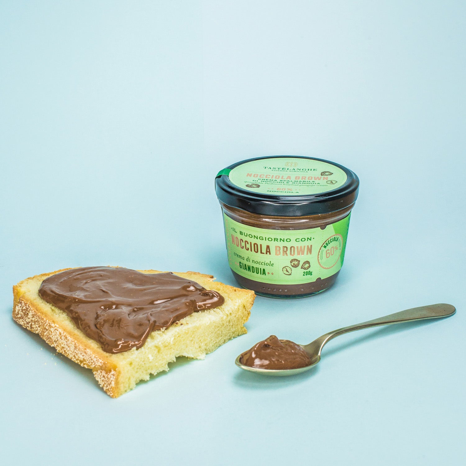 3 vasi di Crema di Nocciole Piemonte IGP delle Langhe (200g) - Tastëlanghe Azienda Agricola