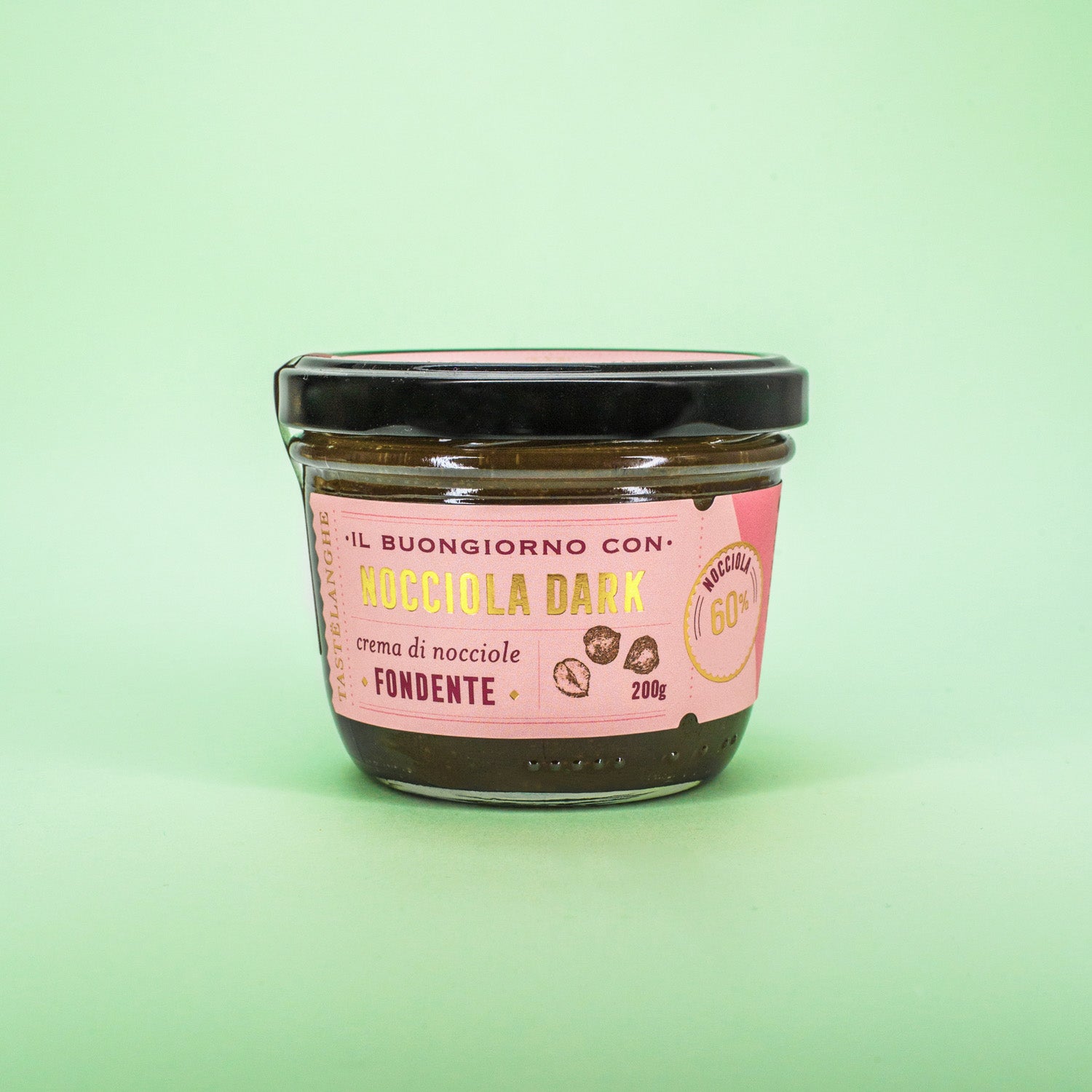3 vasi di Crema di Nocciole Piemonte IGP delle Langhe (200g) - Tastëlanghe Azienda Agricola