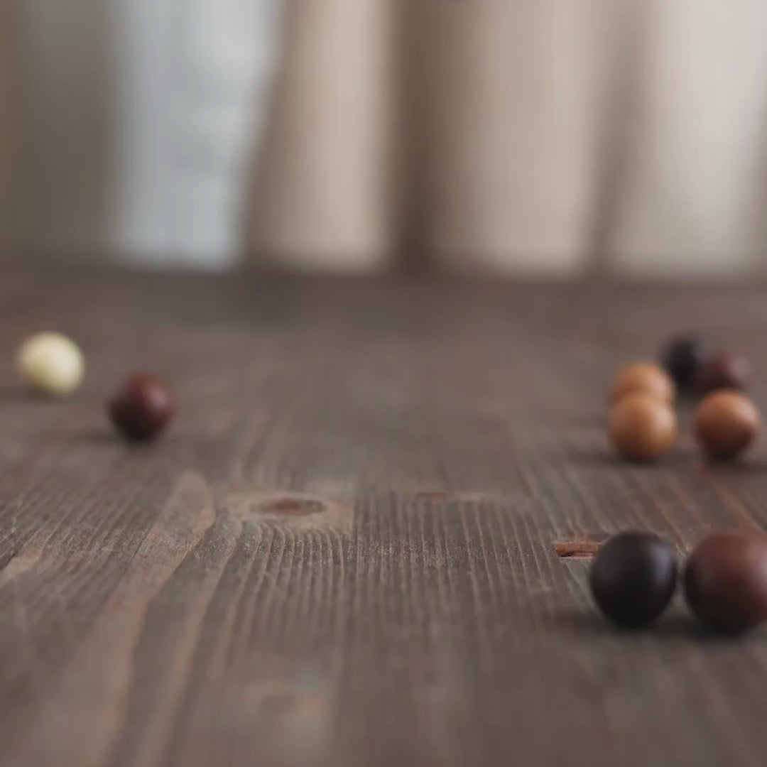 4 paquets de Noisettes du Piémont IGP "Grillées" enrobées de chocolat