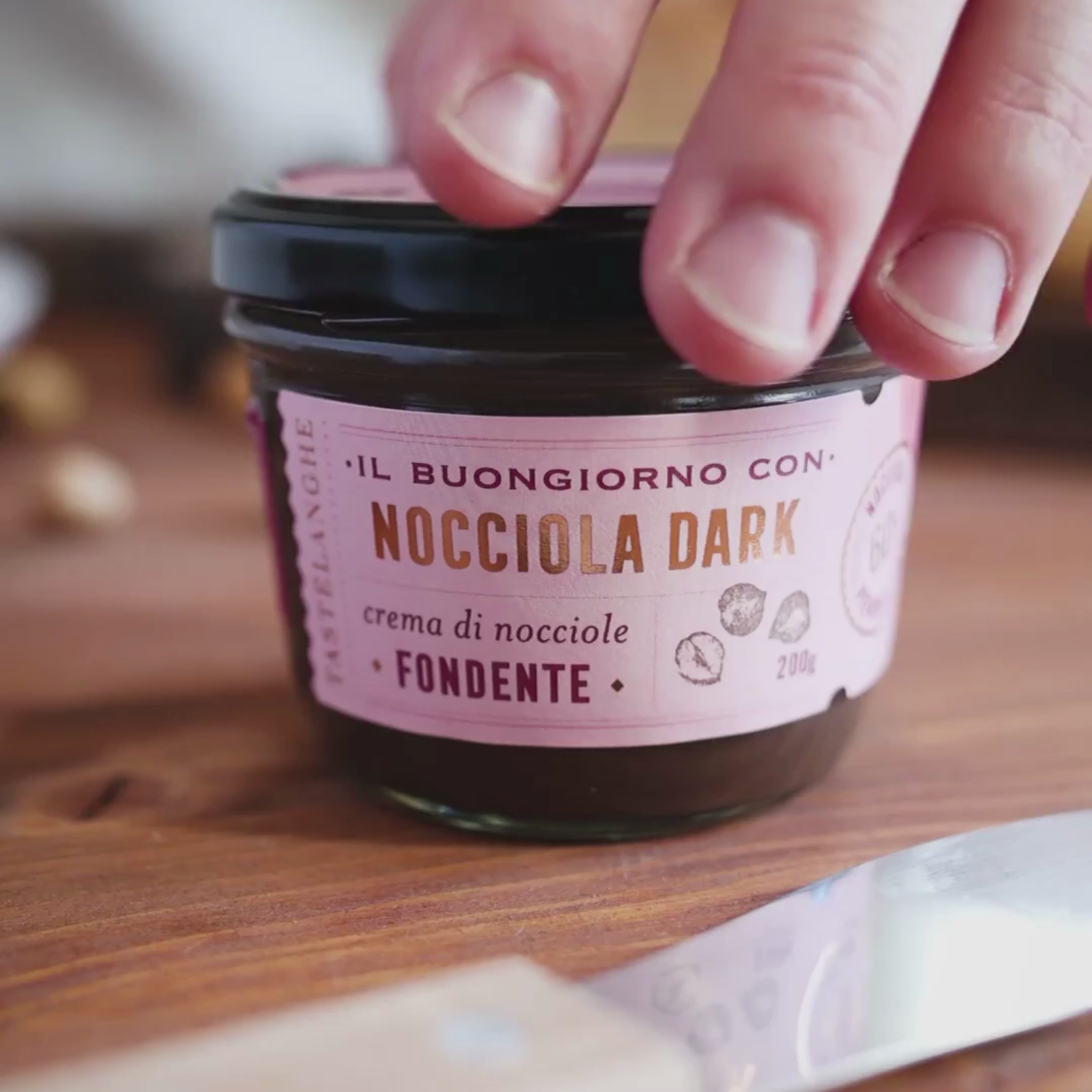 3 vasi di Crema di Nocciole Piemonte IGP delle Langhe (200g)