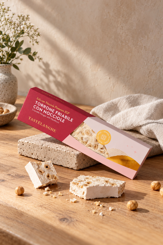Torrone Friabile con Nocciola Piemonte IGP | 100g — ambientazione fotografica 5