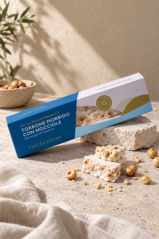 Torrone Morbido con Nocciola Piemonte IGP | 100g — ambientazione fotografica 5