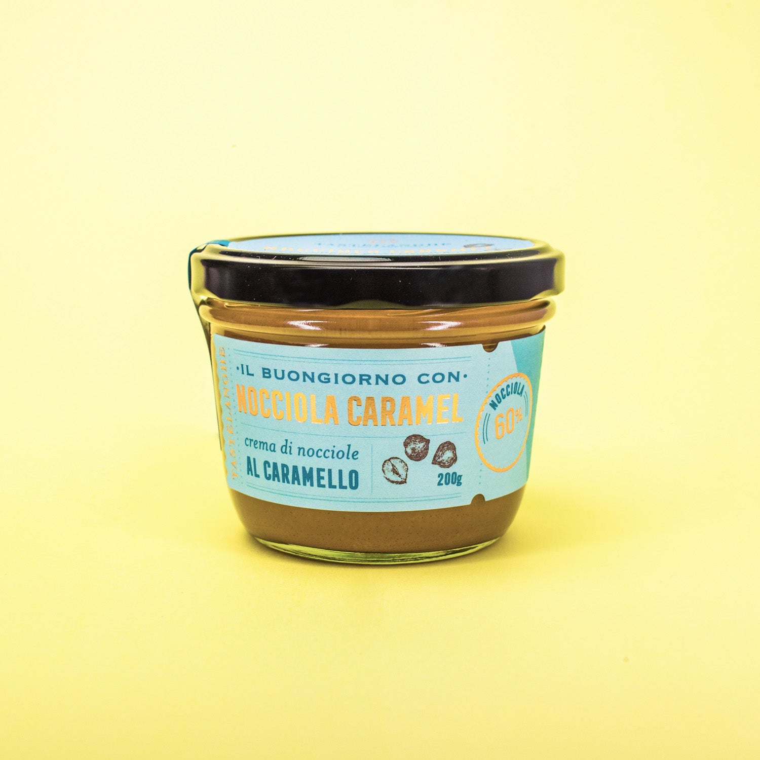 3 vasi di Crema di Nocciole Piemonte IGP delle Langhe (200g) - Tastëlanghe Azienda Agricola