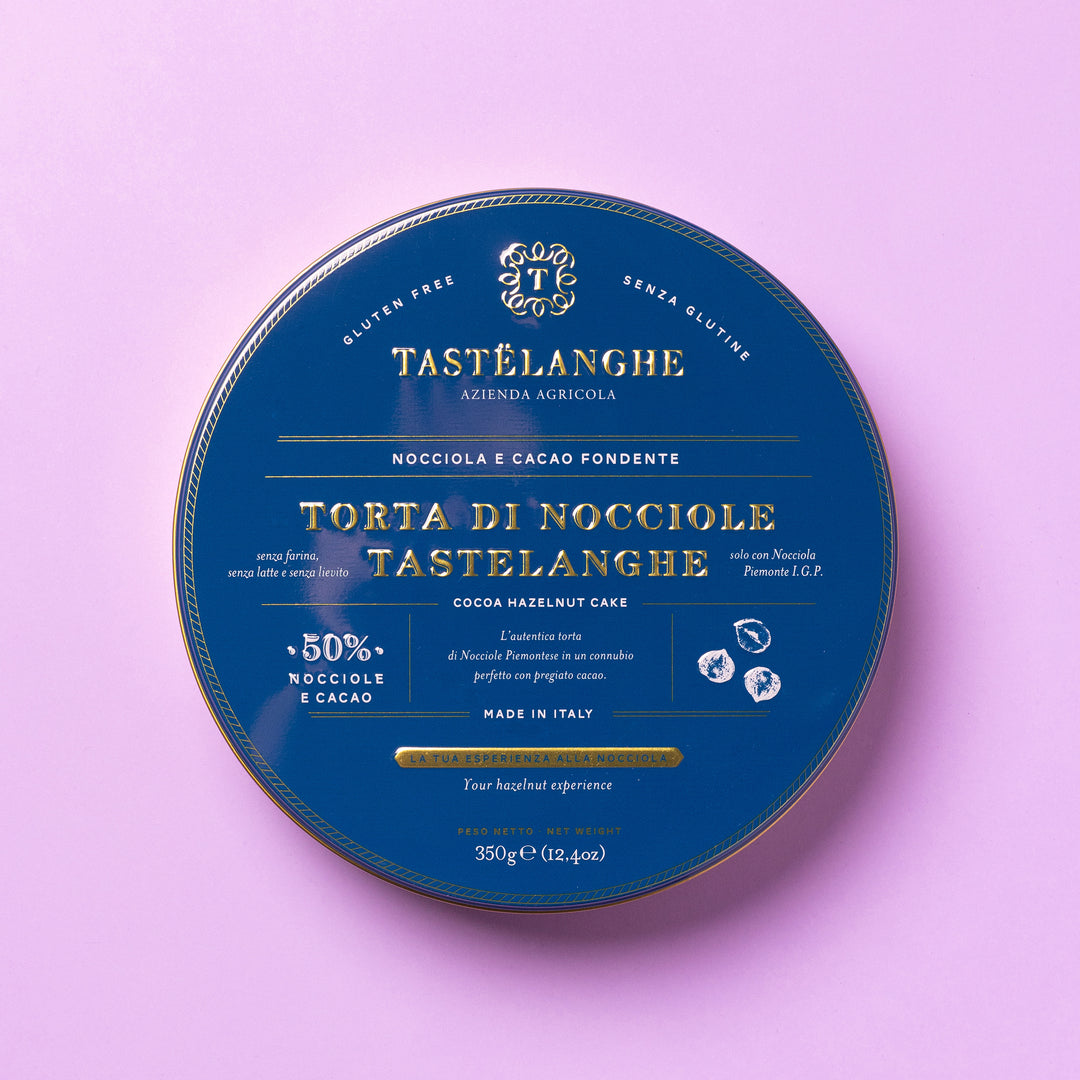 Torta di Nocciole Fondente Tastëlanghe (Box Torta) - Tastëlanghe Azienda Agricola