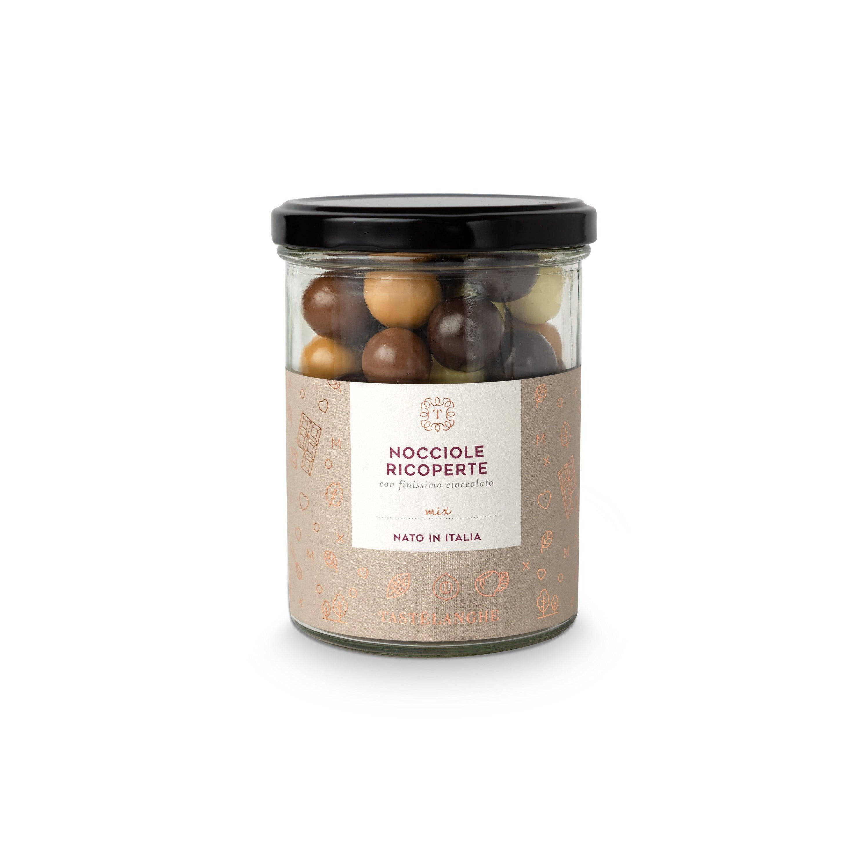 1 confezione di Nocciola Piemonte IGP "Tostata" ricoperta di ciocciolato (200g) - Tastëlanghe Azienda Agricola